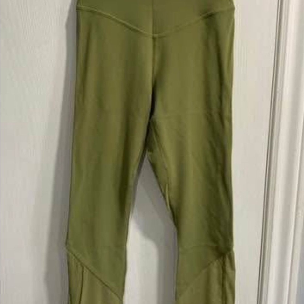 Lululemon Athletica Olive Green Leggings